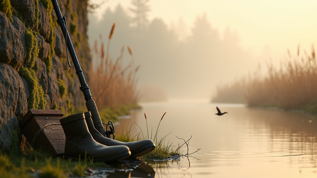Différents types de cartes de pêche étalées sur une table en bois