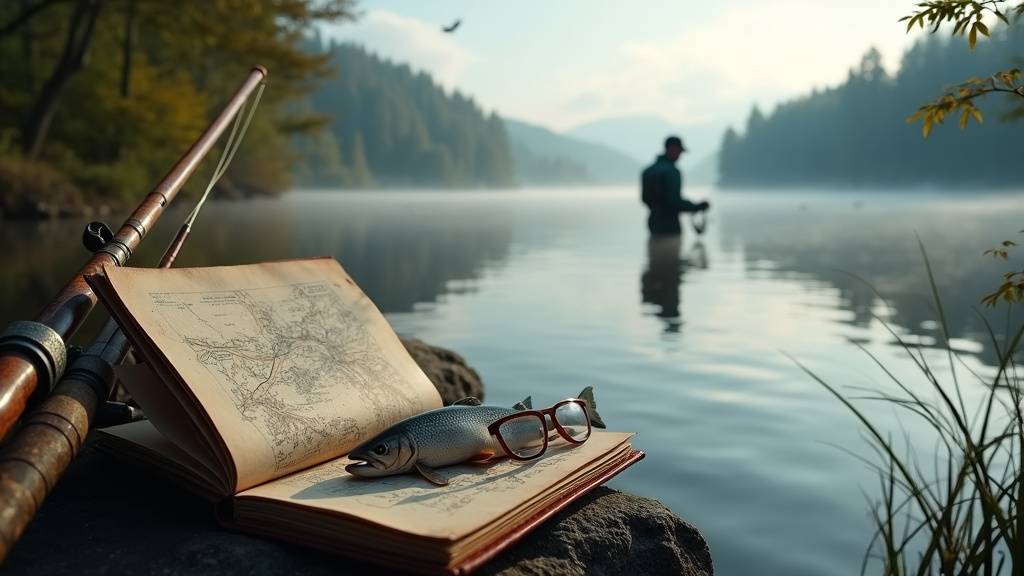 Assemblée générale d'un club de pêche avec membres échangeant