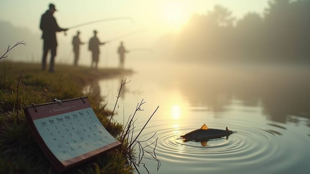 Étang de Berre à Istres en avril 2011, avec des pêcheurs sur les berges