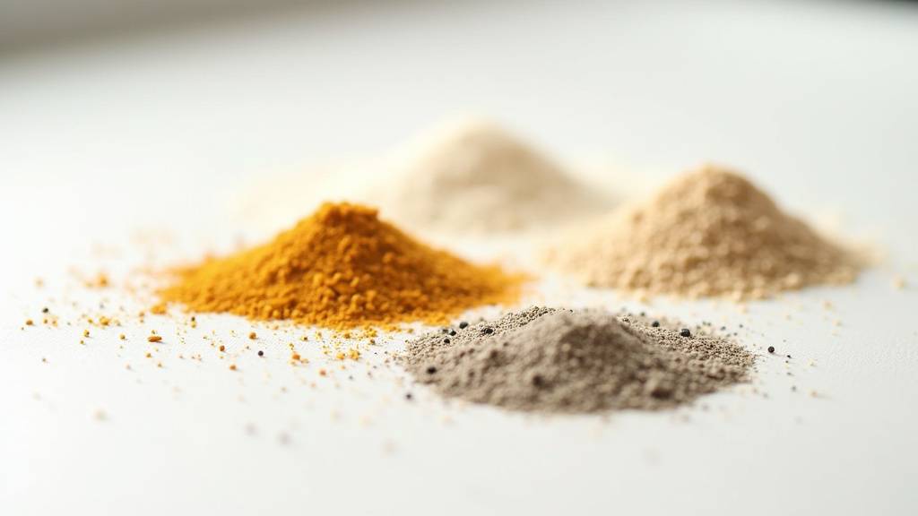 Outils de préparation d'amorce avec différents types de farines dispersantes