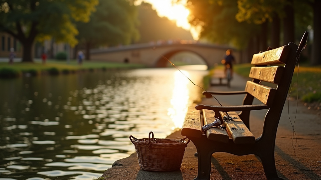 Vue aérienne du Canal du Midi à Carcassonne avec les berges verdoyantes et les structures historiques