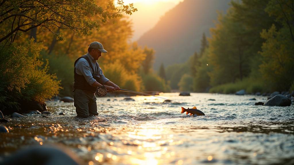 Etang forestier calme entouré de roseaux et d'arbres